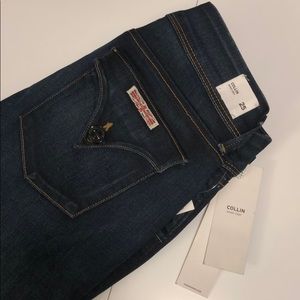 Hudson Collin Skinny Crop Denim